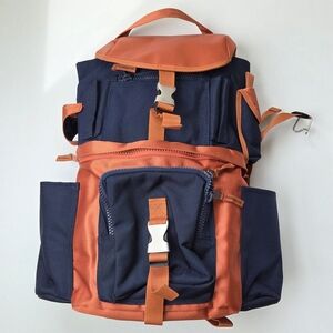 Porsche Design Orange And Navy Rucksack Backpack